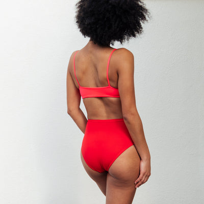 Pool Days Top - Rescue + Hi Tide Bottom - Sweet Chili Heat (Size S)