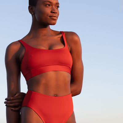 Double Scoop Top - 1971 (Size S) + Hi Hi Bottoms-1971 (Size S)