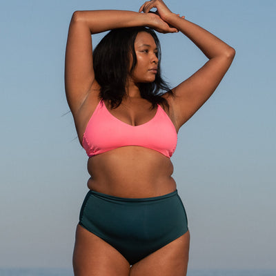 Sunday Top - Zinc (Size XL) + Hi Tide Bottom - Deep End (Size XXL)