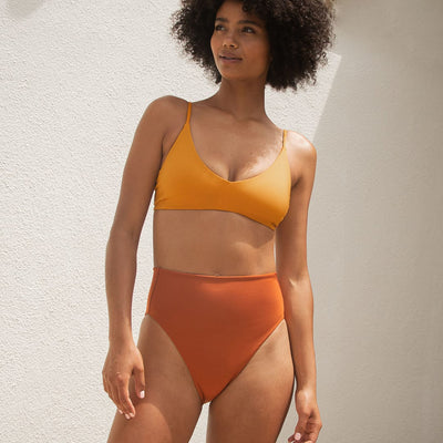 Sunday Top - 24 Karat (Size S) + Hi Tide Bottom - Popsicle (Size S)