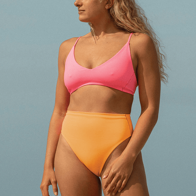 Sunday Top - Zinc (Size M) + Hi Hi Bottom - Popsicle (Size M)