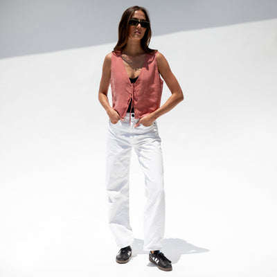 Journey Tie Top - Camp (Size S)