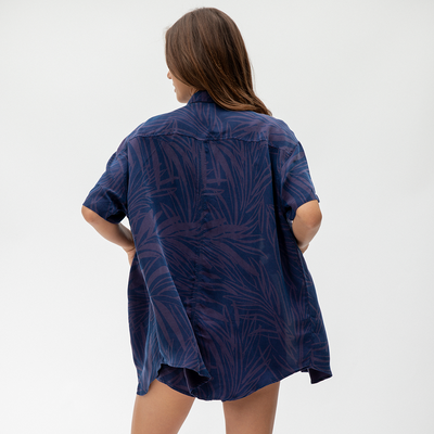 Day Trip Button Down - Palm Fronds Sprint (Size S)