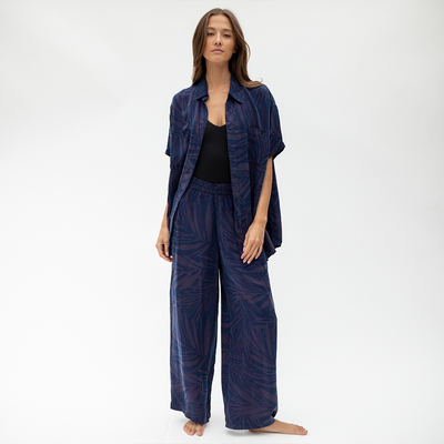 Day Trip Button Down + Day Trip Pant - Palm Fronds Sprint + Sunday Suit - Sprint (Size S)