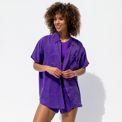 Hi Dive Top + Day Trip Button Down + Day Trip Short - Bon Voyage (Size S)