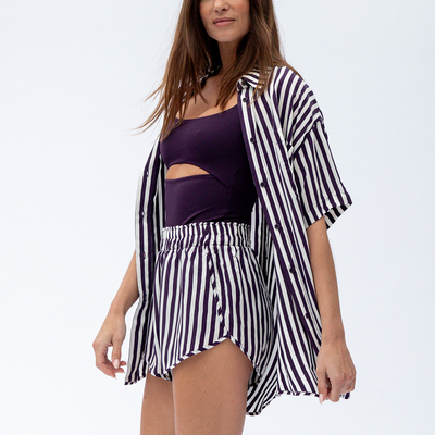 Day Trip Button Down + Day Trip Short - Legend / Coconut + Peak Suit - Legend  (Size S)