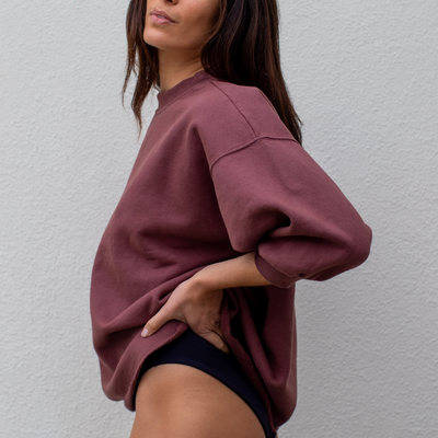 Sports & Rec Sweatshirt *Games - Desert Plum / Sports + Hi Hi Bottom - Sprint (Size S)