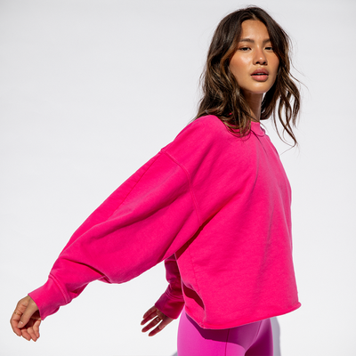 Field Day Sweatshirt + Super Moves Tight - Hot (Size S)