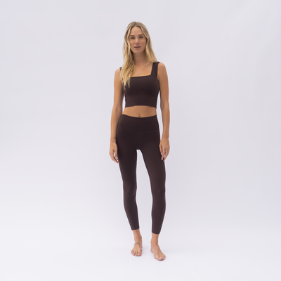 Frame Top + Super Moves Tight - Cold Brew (Size S)