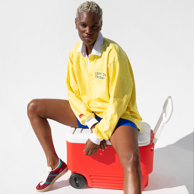 League Shirt - Yellow (Size S/M) + Super Moves Short - First Place (Size S)