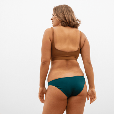 Top Shelf - Tan Lines (36DD) + Wear to Bottom - Deep End (Size L)