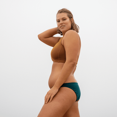 Top Shelf - Tan Lines (36DD) + Wear to Bottom - Deep End (Size L)