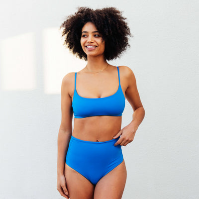 Pool Days Top + Hi Tide Bottom - Wipeout (Size S)