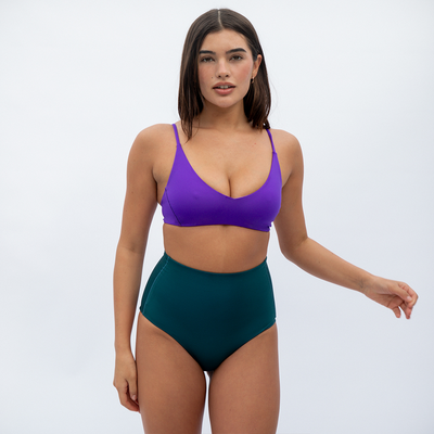 Sunday Top - Bon Voyage + Hi Tide Bottom - Deep End (Size S)