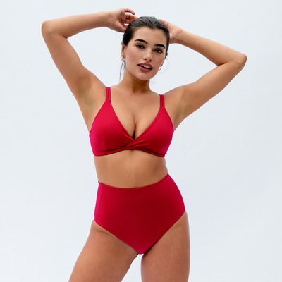 Sweet Victory Top D (34D) + Hi Tide Bottom - Pepper (Size S)