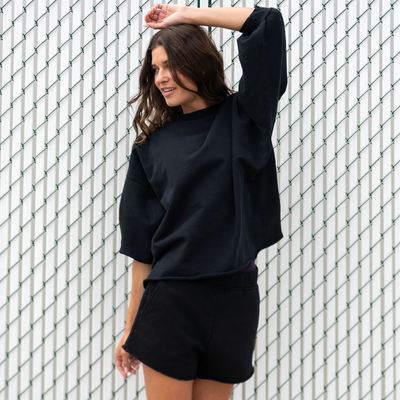 Sports & Rec Sweatshirt (O/S) + Sports & Rec Short - Jet (Size S)