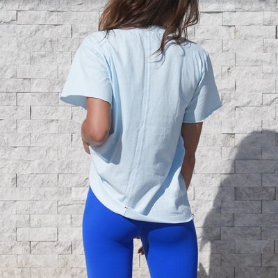 Swell Best Friend Tee - Mist + Super Moves Tight - First Place (Size S)