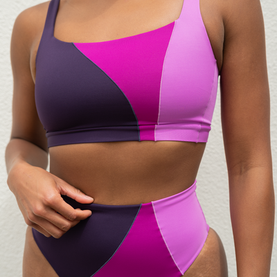 Top Shelf (32D) + Hi Hi Bottom *Party Waves - Legend / Punch (Size S)