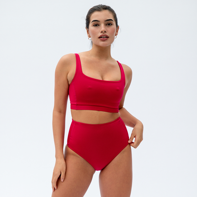 Top Shelf (34D) + Hi Tide Bottom - Pepper (Size S)