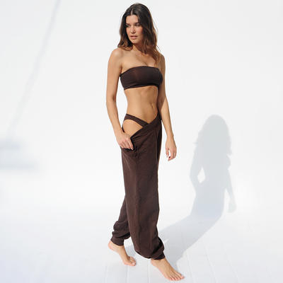 Tubular Top + Dip Bottom + Field Day Sweatpant - Cold Brew (Size S)