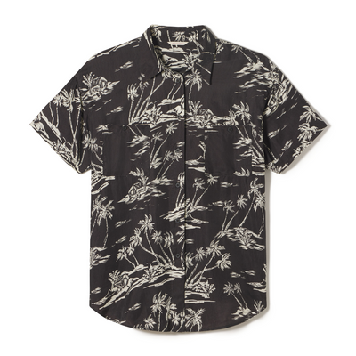 Day Trip Button Down - Island Living Jet