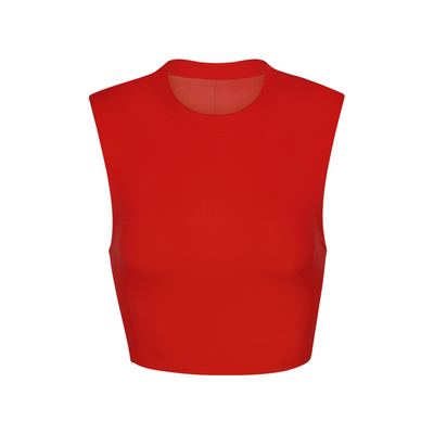 Rays Sleeveless Top - Sweet Chili Heat