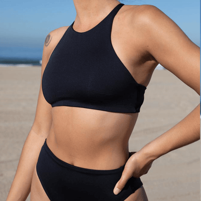 Hi Dive Top - Jet (Size S) + Hi Hi Bottoms- Jet (Size S)