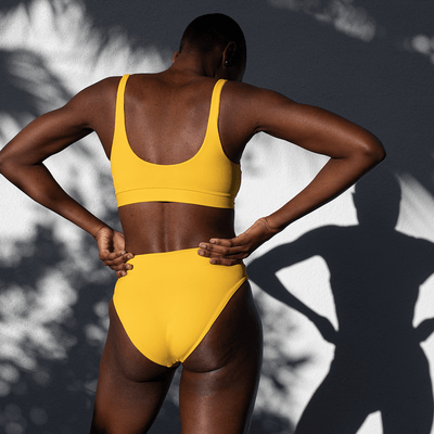 Hi Hi Bottom *Rib - Squeeze (Size small) + Double Scoop Top*Rib - Squeeze (Size small) 