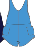 Linen Romper - Point Break
